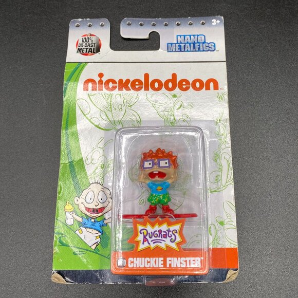 Nickelodeon Rugrats Chuckie Finster Nano Metalfigs 100% Die Cast Metal - Picture 1 of 7